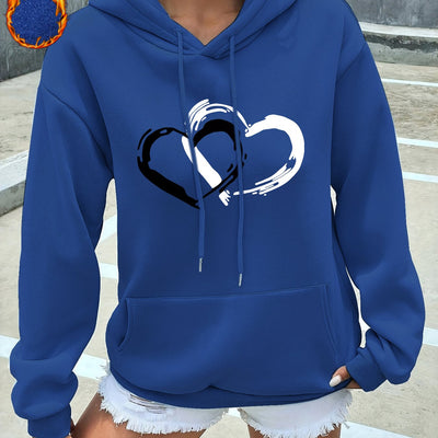 Aria™ – Herzmuster Gemütlicher Hoodie