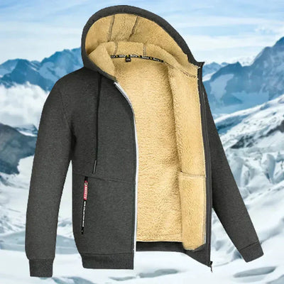 Arie – Herren Winterjacke mit Kapuze und Fleece