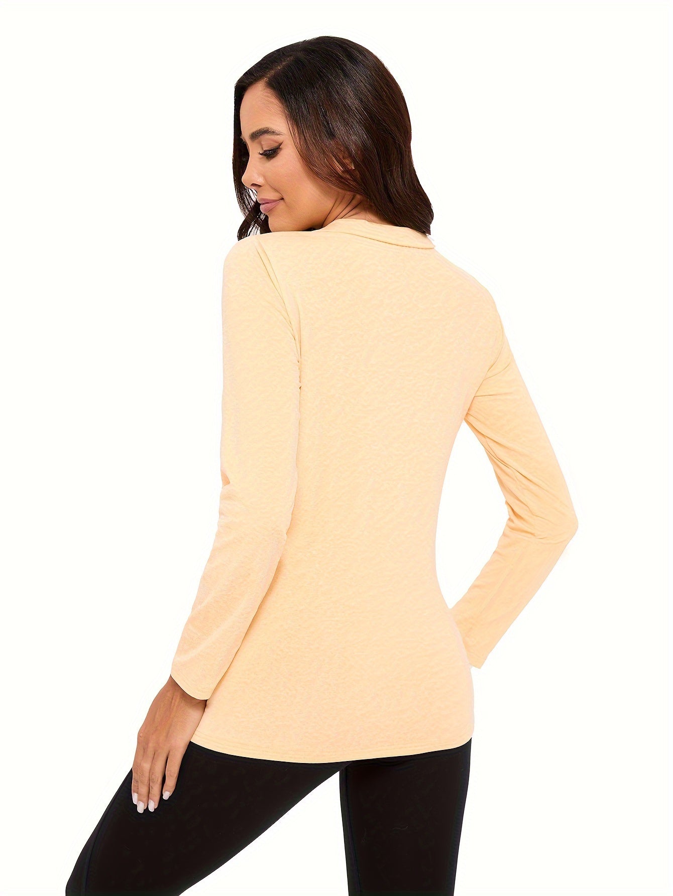 Ella™ – Sportliche Eleganz V-Ausschnitt Pullover