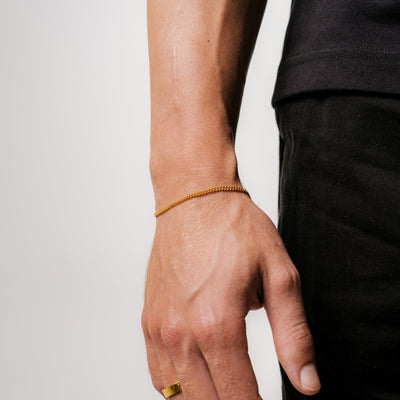 Cuban Armband 2MM (Gold)