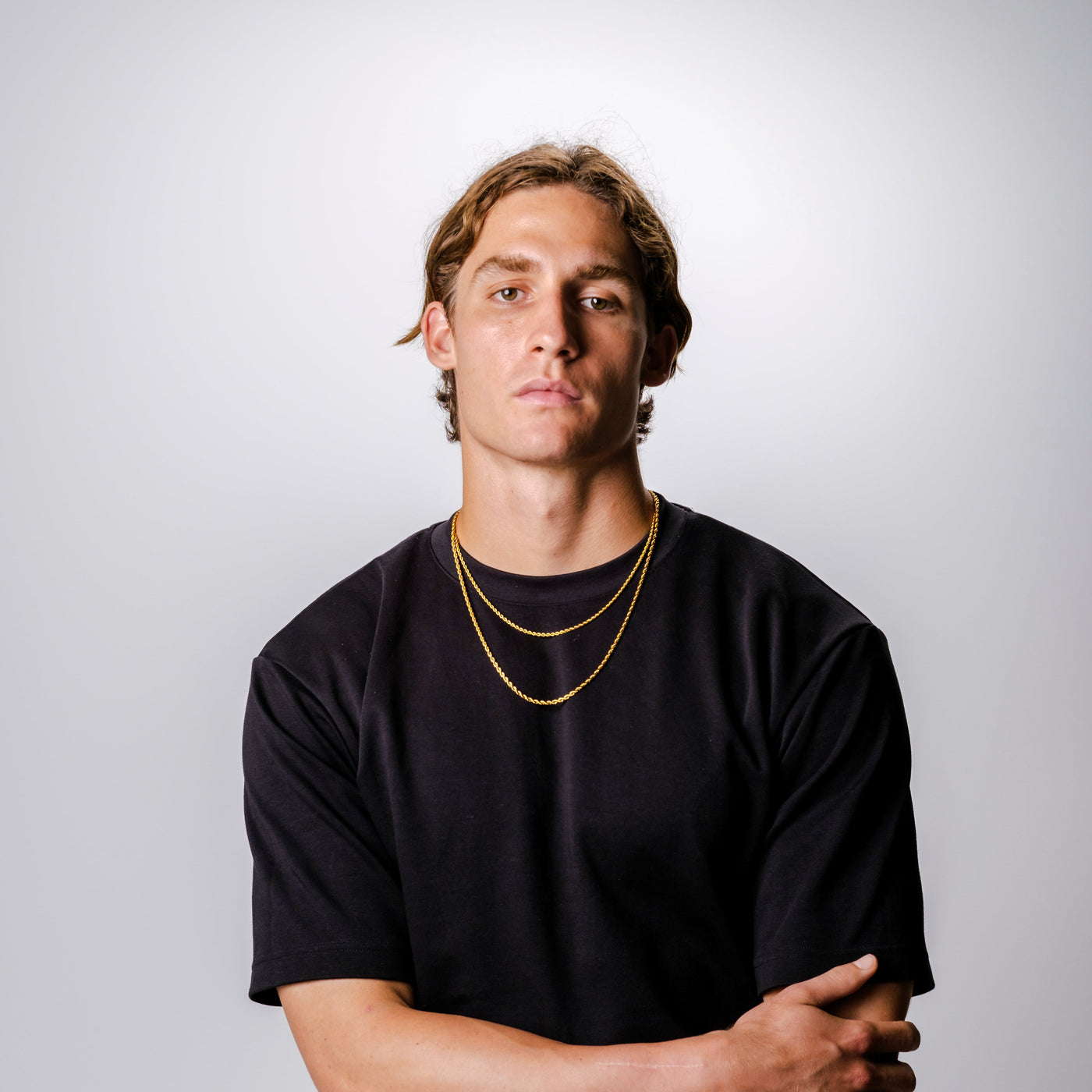 Kordelkette 3MM (Gold)