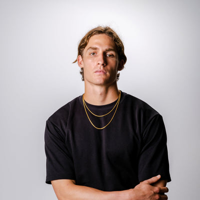 Kordelkette 3MM (Gold)