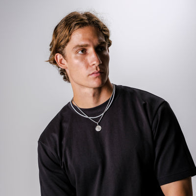 Kompass Anhänger (Silber)