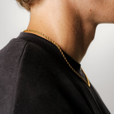 Kordelkette 3MM (Gold)