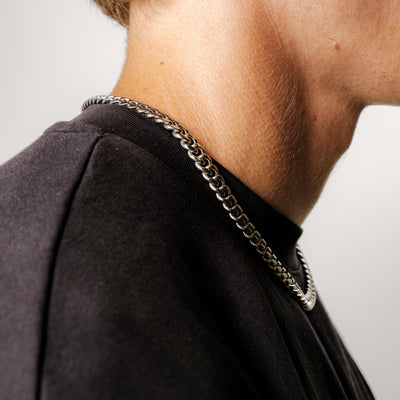 Cuban Kette 8MM (Silber)