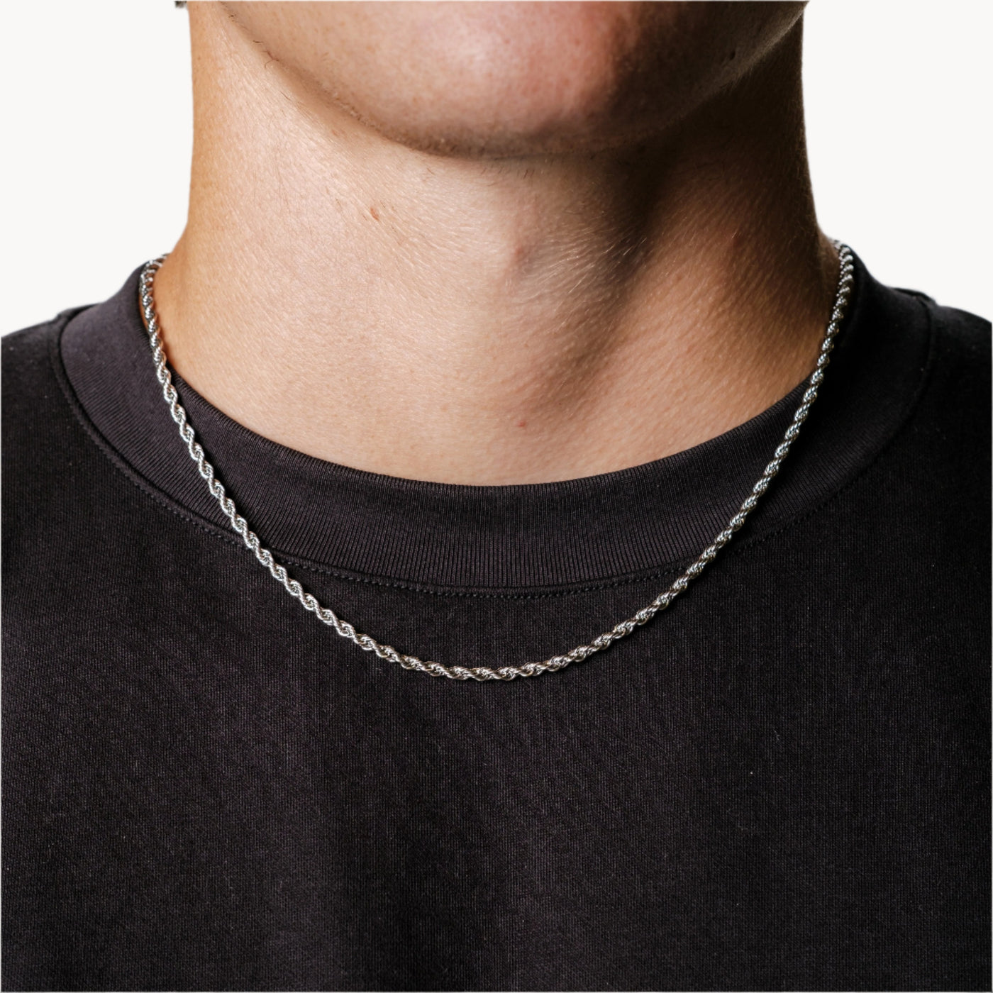 Seilkette 3MM (Silber)