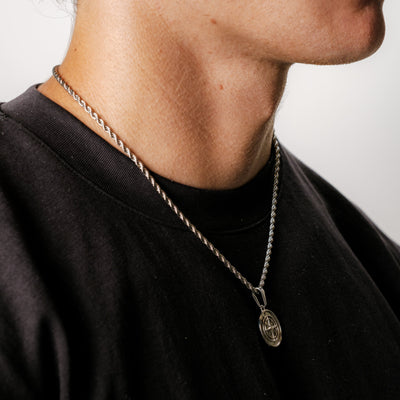 Kompass Anhänger (Silber)