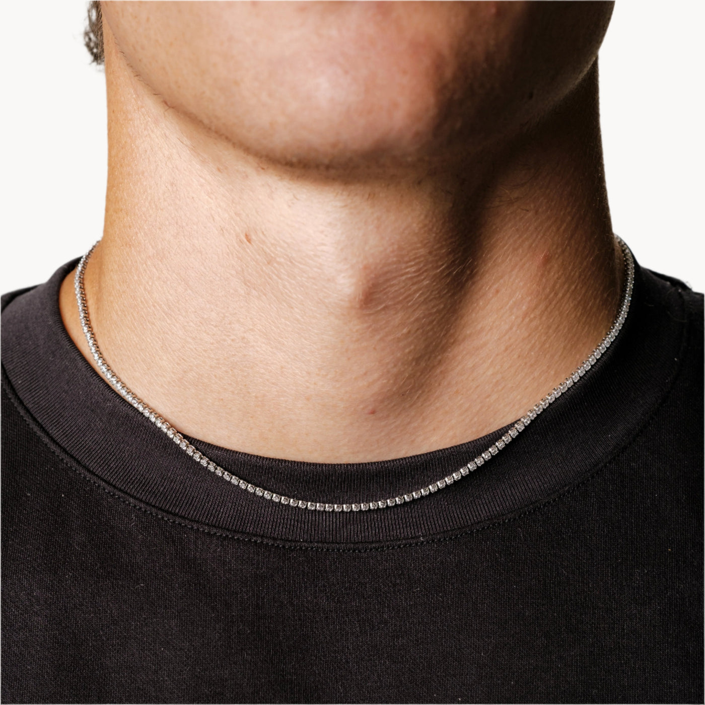 Tennis kette 2MM (Silber)