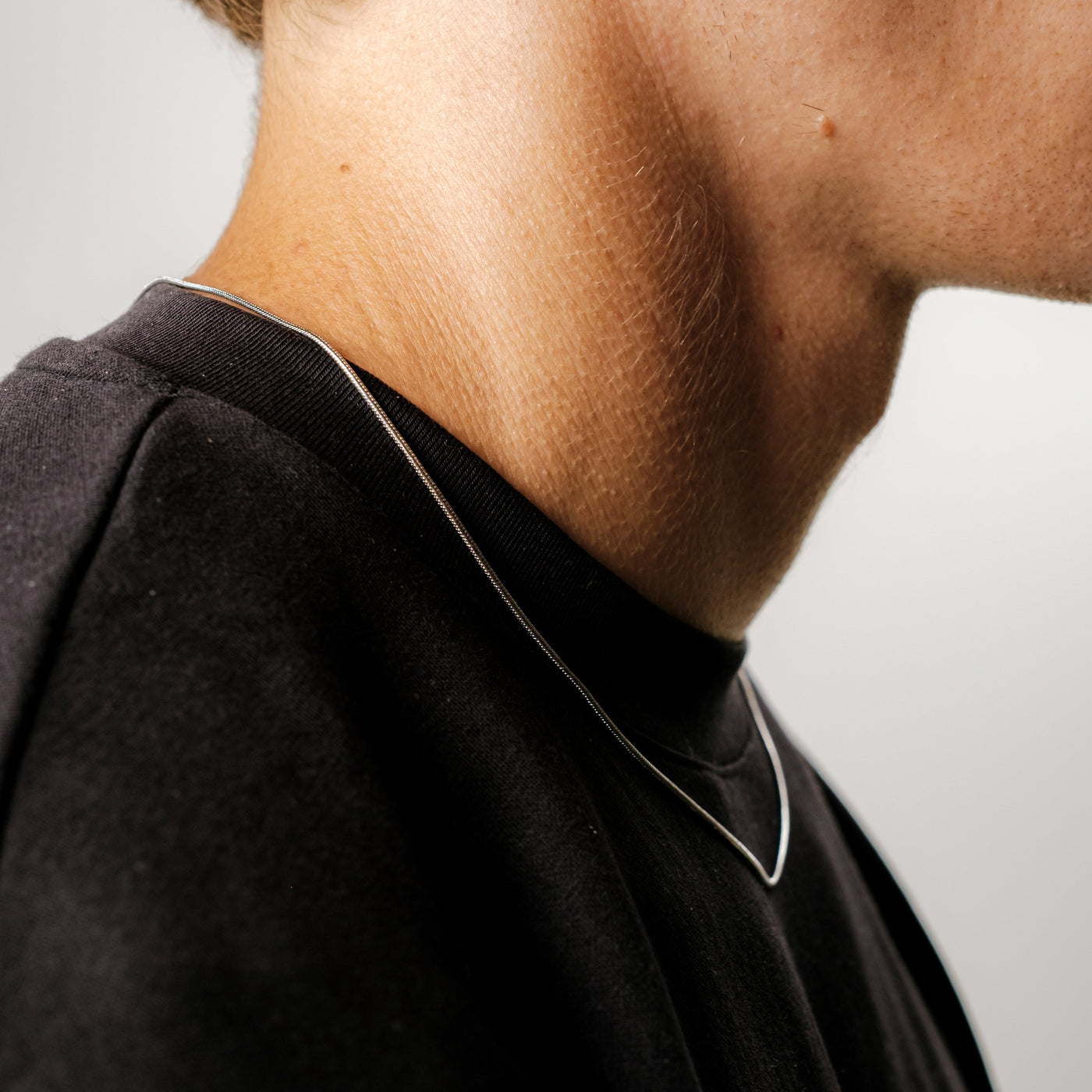 Quadrat Kette 1.4MM (Silber)