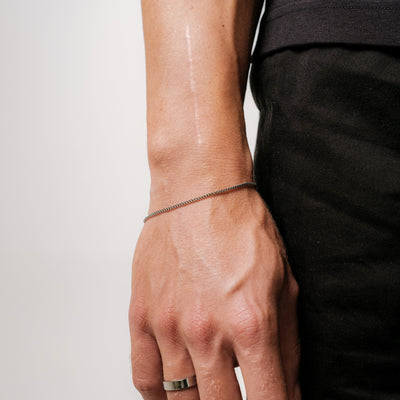 Box Armband (Silber)