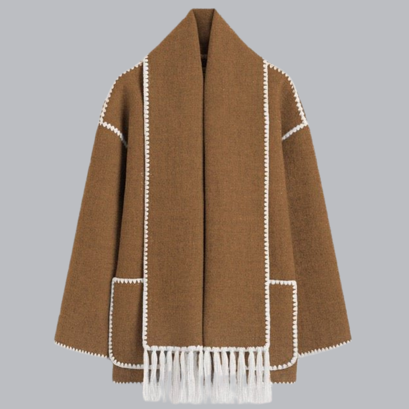 Leni™ | Bequeme Woll-Capejacke für stilvolle Wärme