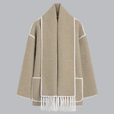 Leni™ | Bequeme Woll-Capejacke für stilvolle Wärme