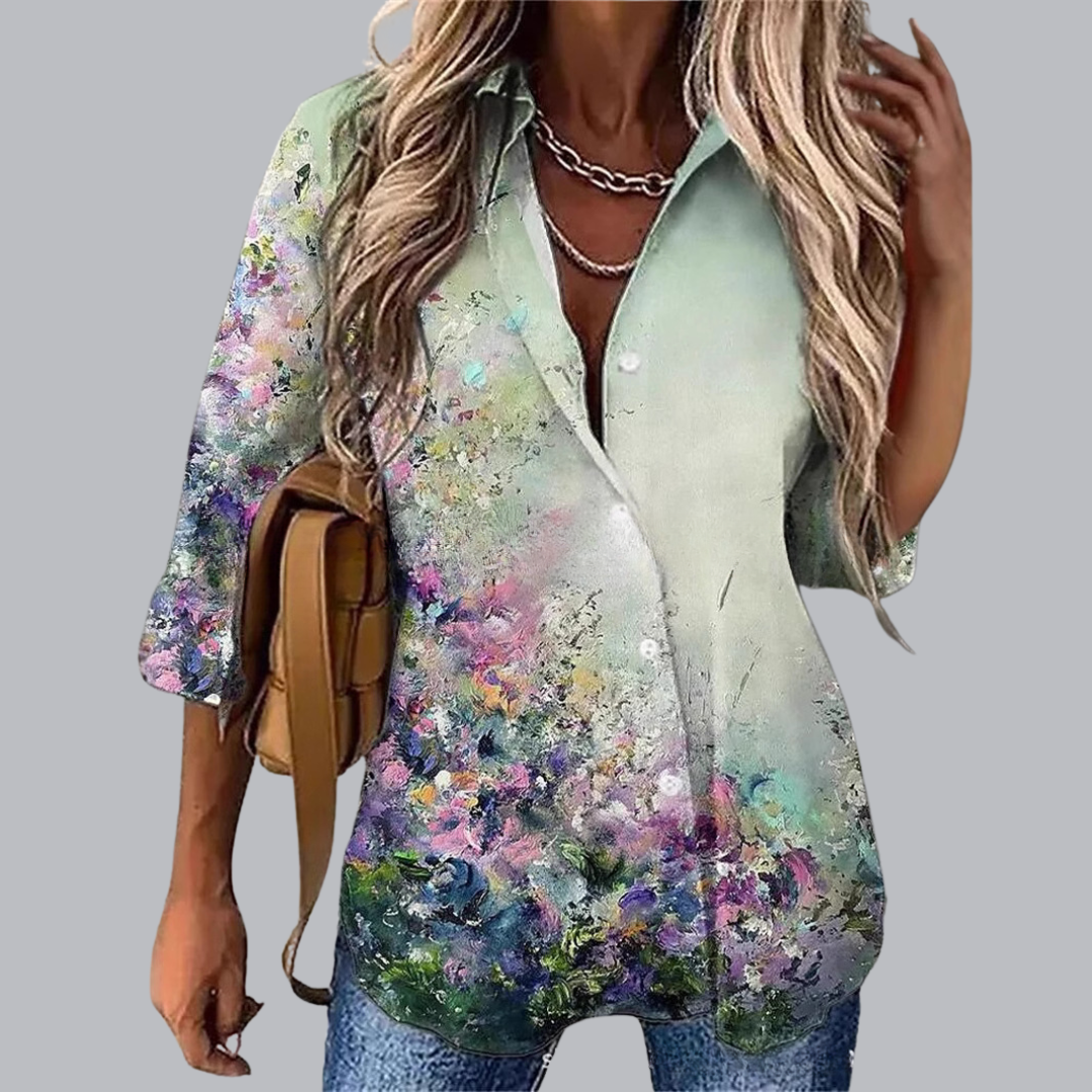 Belinda™ | Elegante Bluse mit taillierter Passform