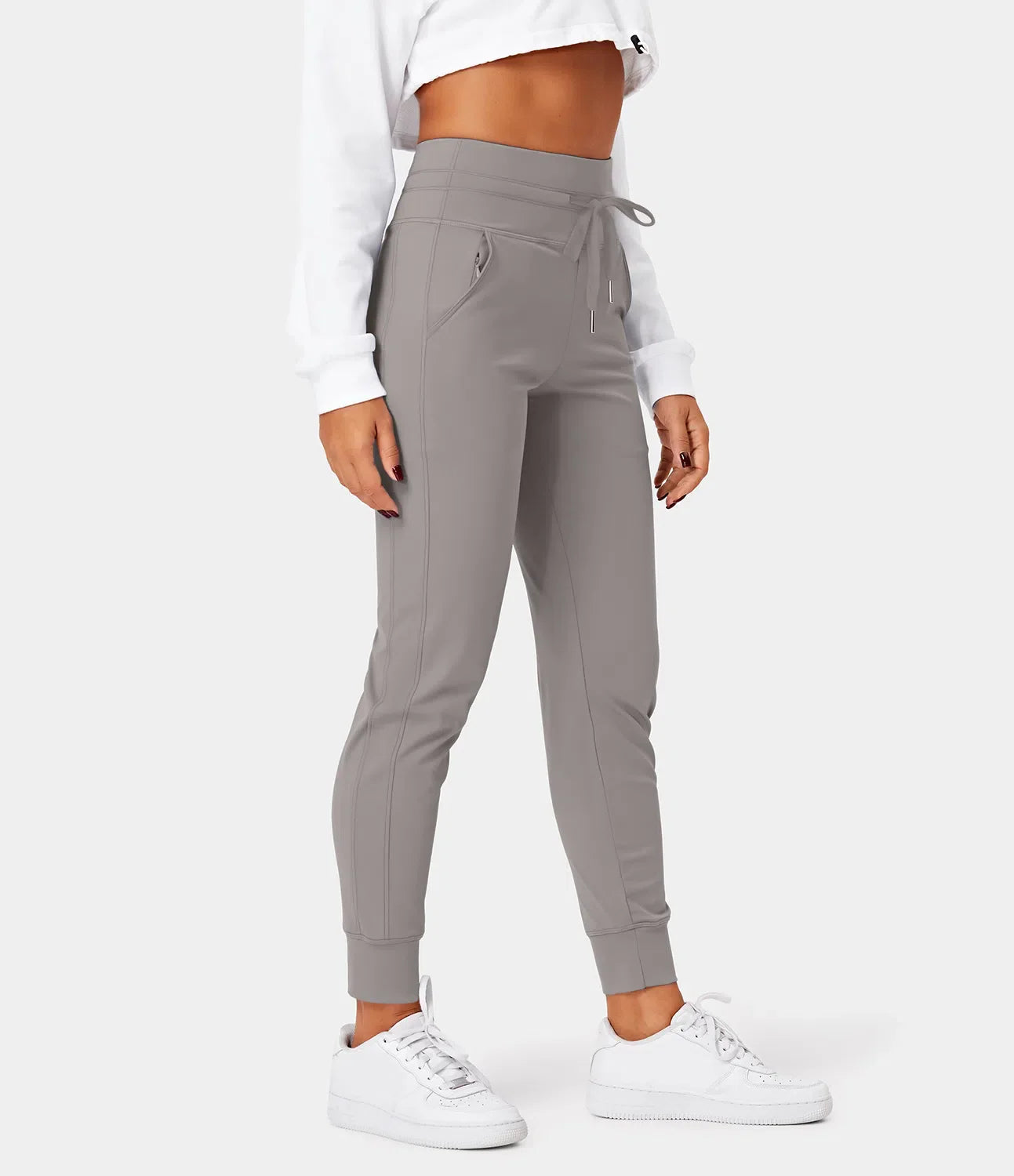 Yogahose | Mit Seitentasche und Kordelzug