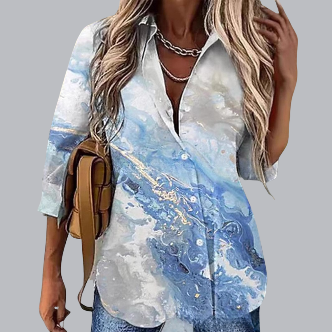 Belinda™ | Elegante Bluse mit taillierter Passform