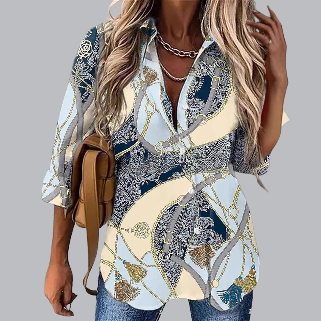 Belinda™ | Elegante Bluse mit taillierter Passform