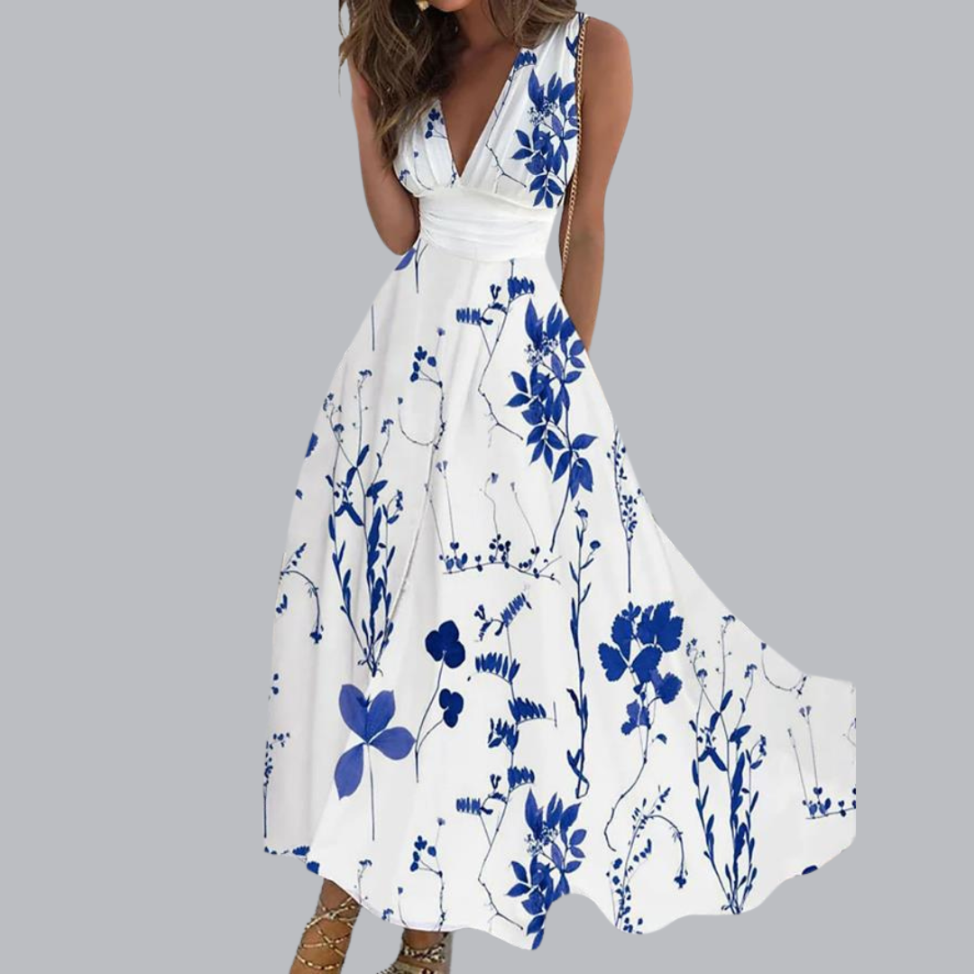 Cornelia™ | Elegantes Maxikleid mit schmeichelnder Passform