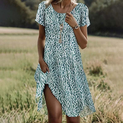 Bonnie™ – Vintage-Kleid mit Print