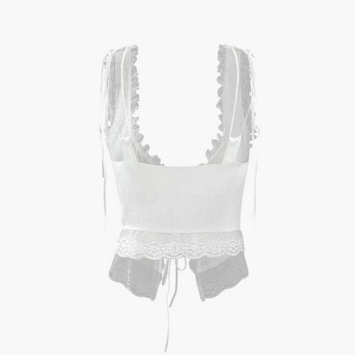 Elegantes V-Ausschnitt Top - Damen Oberteil für den Sommer