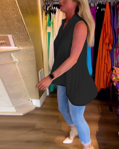 Fashionmoment® Rüschen-Top mit Revers – Trendiger Style für jeden Anlass