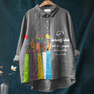 Hippie™ - Friedens Kunst Shirt