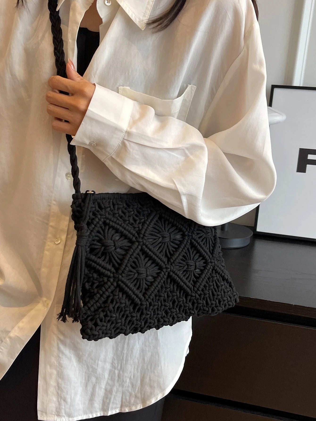 Ondina – Gewebte Umhänge Tasche