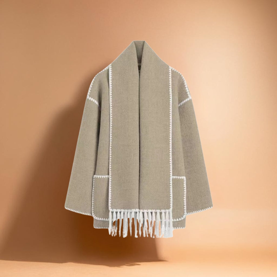 VICTORIA | LUXURIÖSE JACKE MIT KNÖPFEN