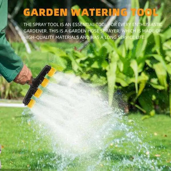 AquaQuad™ – Premium 4-Kopf-Gartenregner