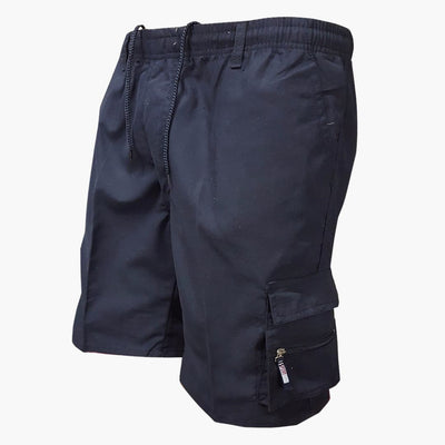 Herren Cargo Shorts mit Taschen und Kordelzug für Sommer