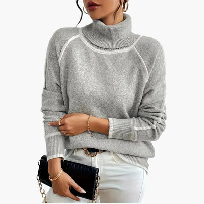 Julia | Kuscheliger Turtleneck-Pullover für Damen