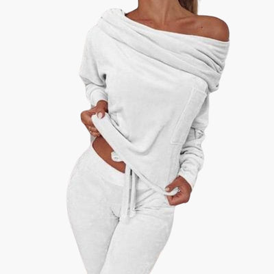 Laura | Weiches Langarmshirt und Hose für Damen