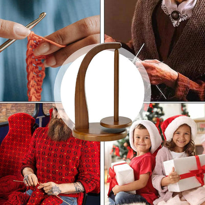 Rotara™ - Tragbarer, drehbarer Garnständer