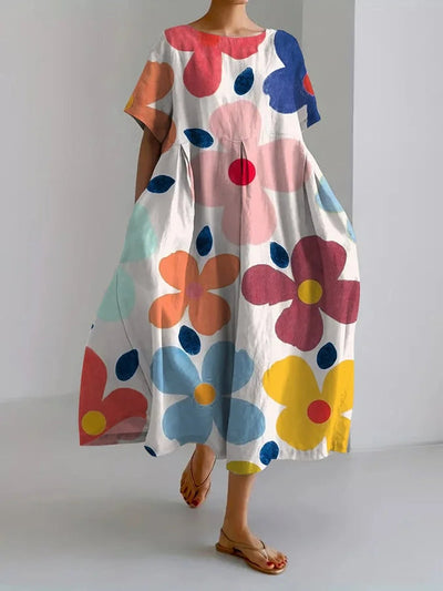 VALENTINA | Sommerliches Blumenoberteil mit schmeichelhafter Passform und Bewegungsfreiheit