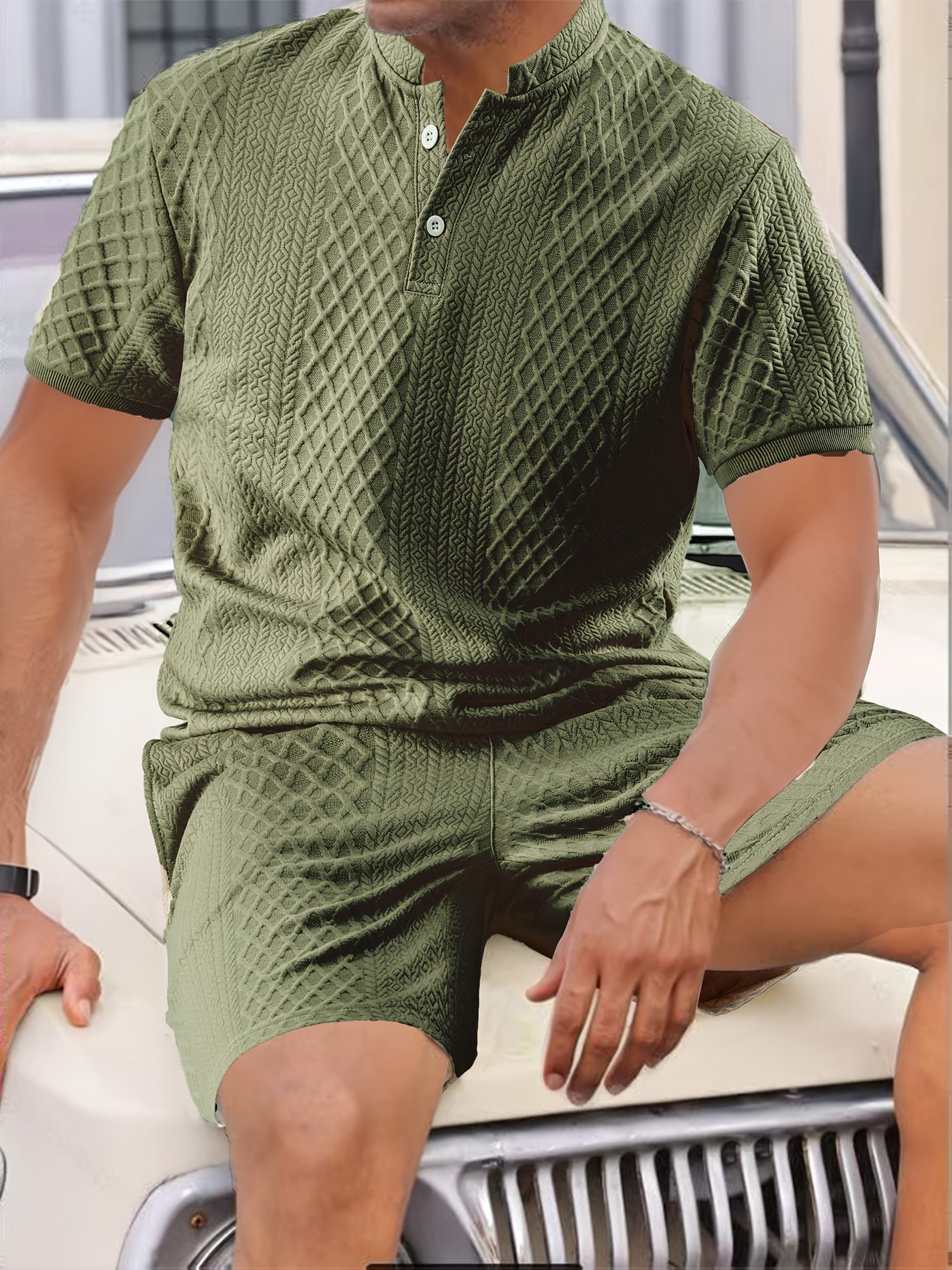 Reginald – Zweiteiliger Satz Mit Strukturiertem Muster