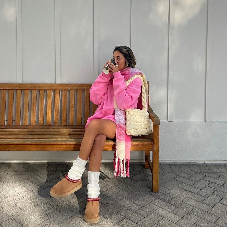 KnitCarry™ | Chunky Knit Tote