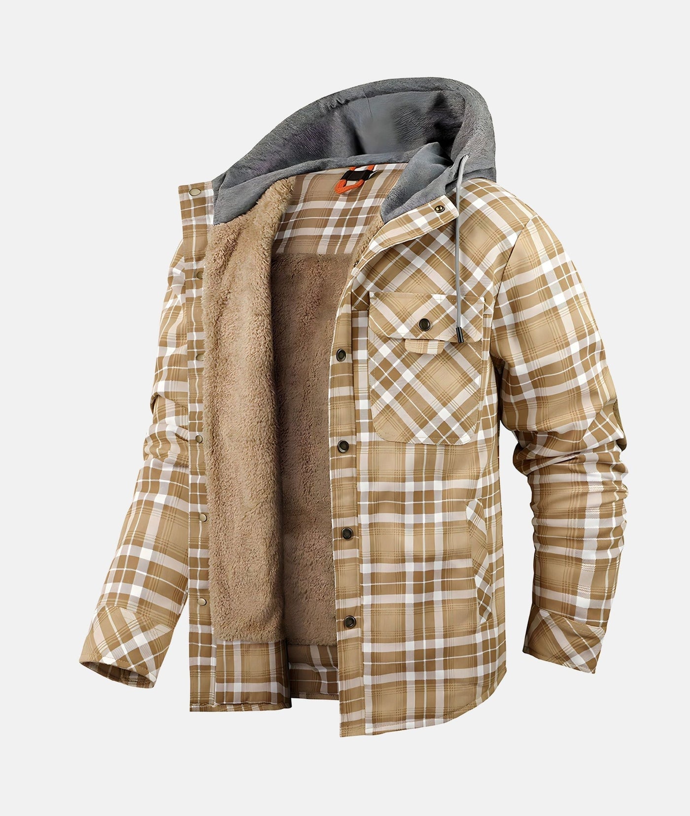 Jarren – Kariertes Flanellhemdjacke