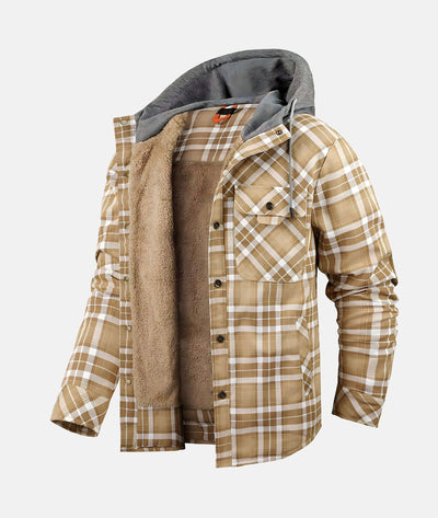 Jarren – Kariertes Flanellhemdjacke