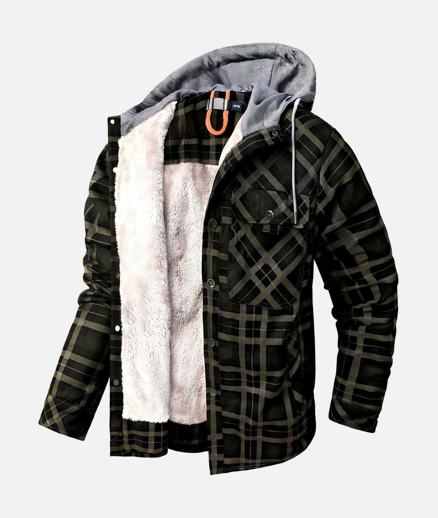 Jarren – Kariertes Flanellhemdjacke