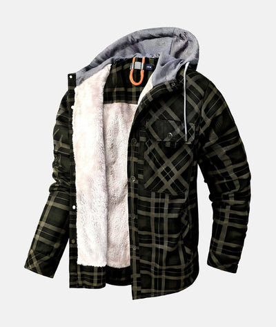 Jarren – Kariertes Flanellhemdjacke