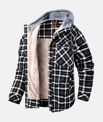 Jarren – Kariertes Flanellhemdjacke