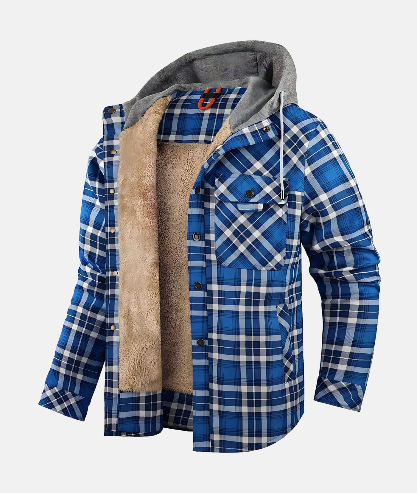 Jarren – Kariertes Flanellhemdjacke