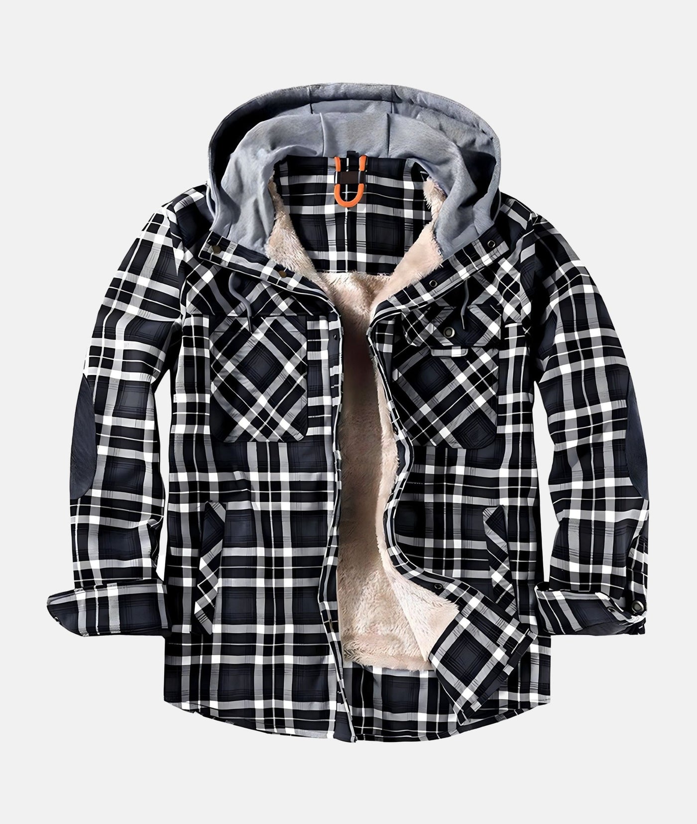 Jarren – Kariertes Flanellhemdjacke