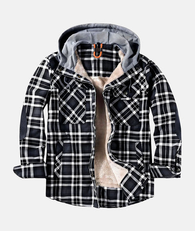 Jarren – Kariertes Flanellhemdjacke