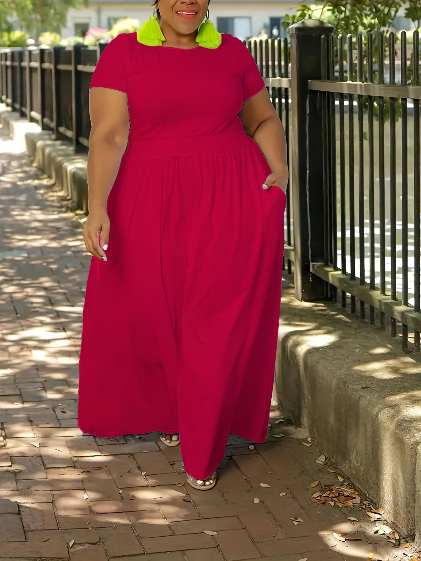 Emilia | Plus Size Basic Kleid