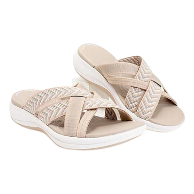 Riley - Luftige, bequeme Slip-On-Sandalen