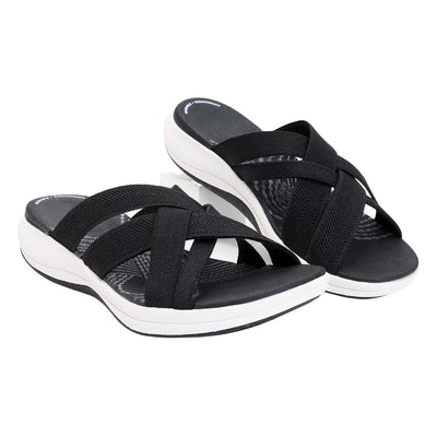 Riley - Luftige, bequeme Slip-On-Sandalen