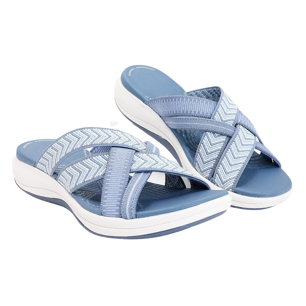 Riley - Luftige, bequeme Slip-On-Sandalen