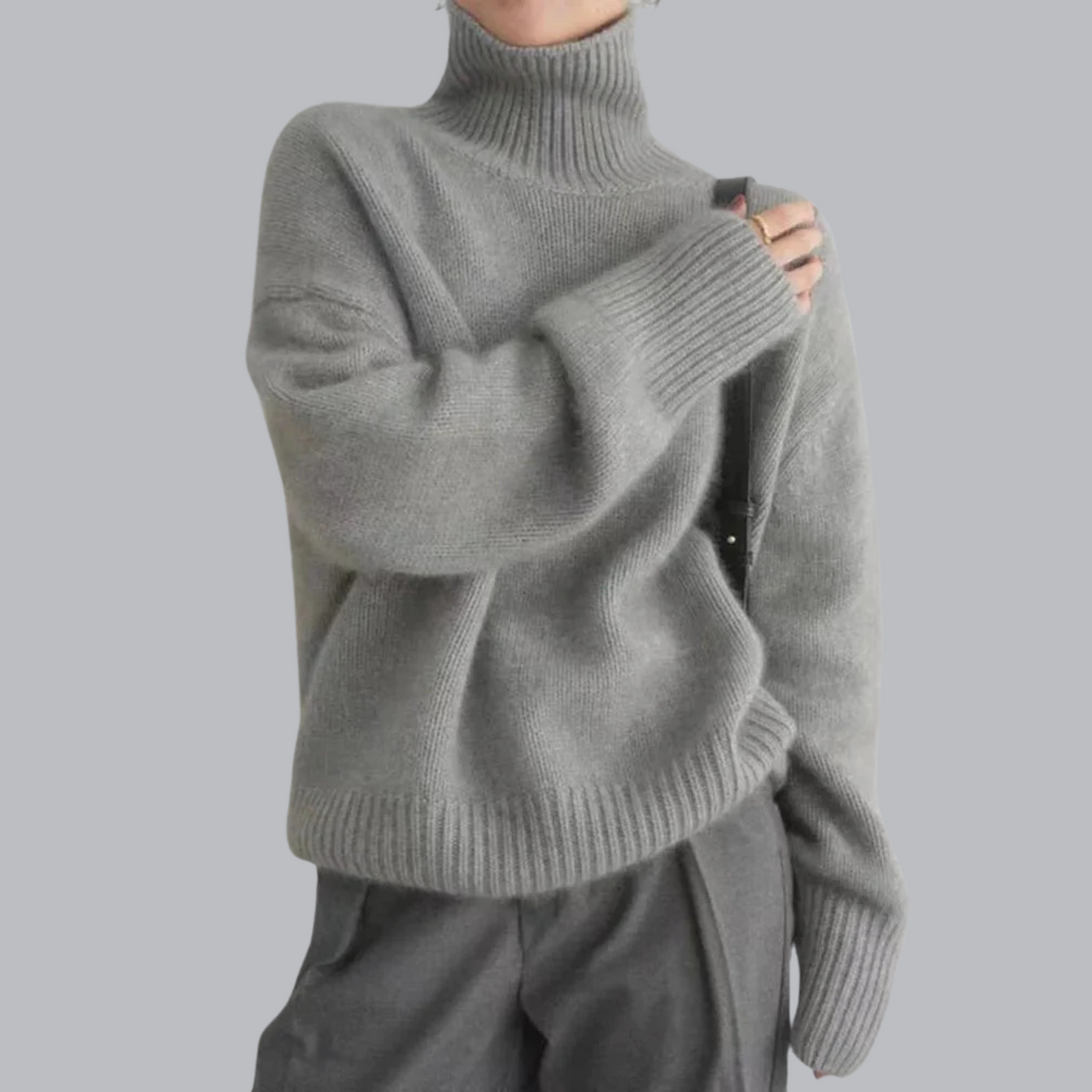 Sofie™ | Bequemer Rollkragenpullover aus Premium-Material