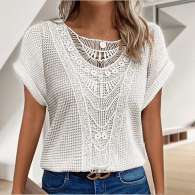 Karin™ | Elegante Bluse im Ibiza-Stil