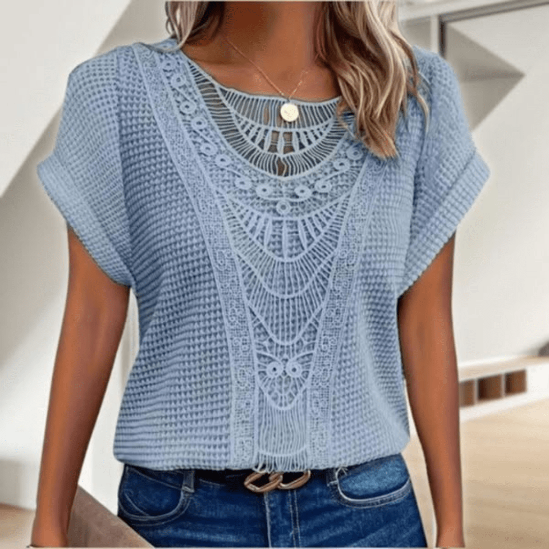 Karin™ | Elegante Bluse im Ibiza-Stil
